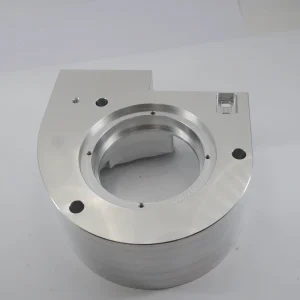 CNC machining prototype in aluminum, 5-axis machining