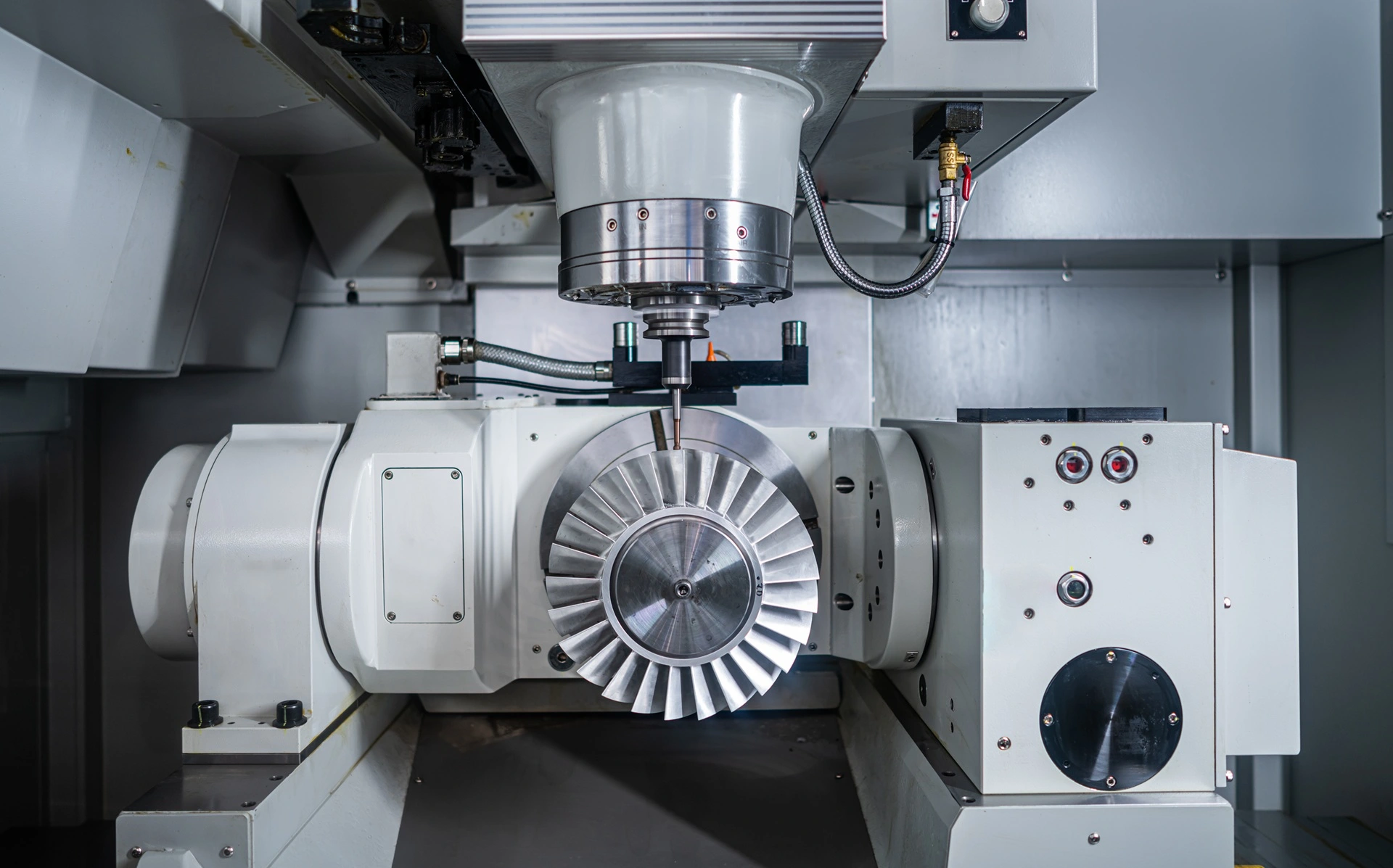 Five-axis CNC machining of titanium aerospace components for high-precision applications