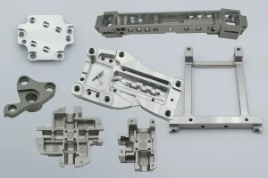 CNC machining of lightweight aerospace satellite frame from aluminum-lithium alloy