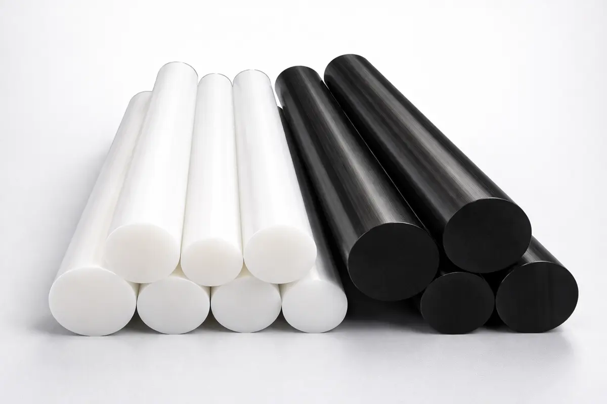 Acetal material vs. Delrin material