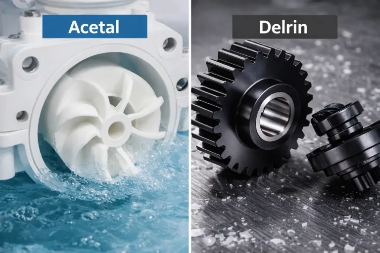 Acetal vs. Delrin: Key Machining and Performance Differences