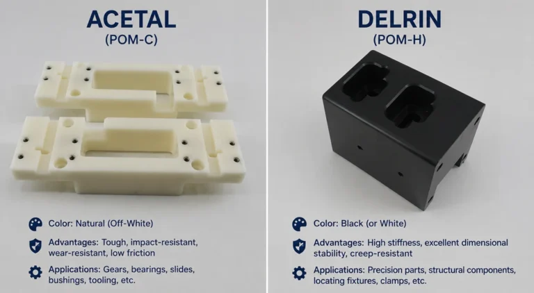 Acetal vs. Delrin: Key Machining and Performance Differences