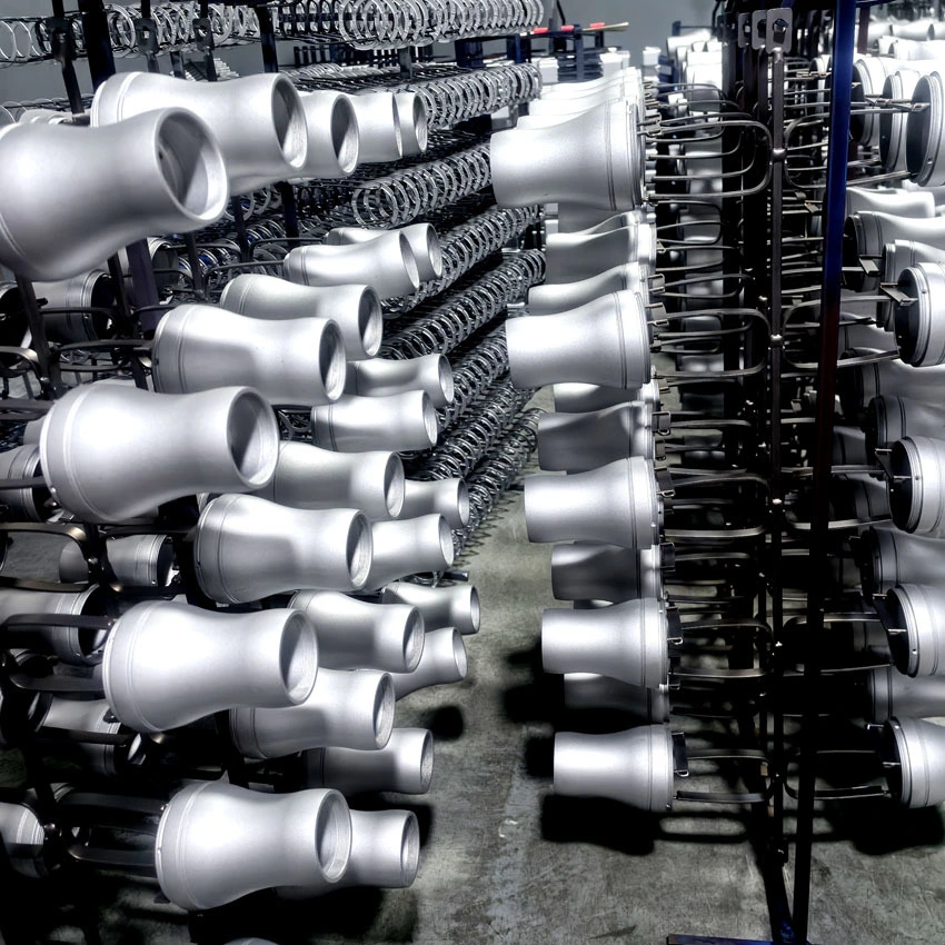 bead blasted parts used in aerospace