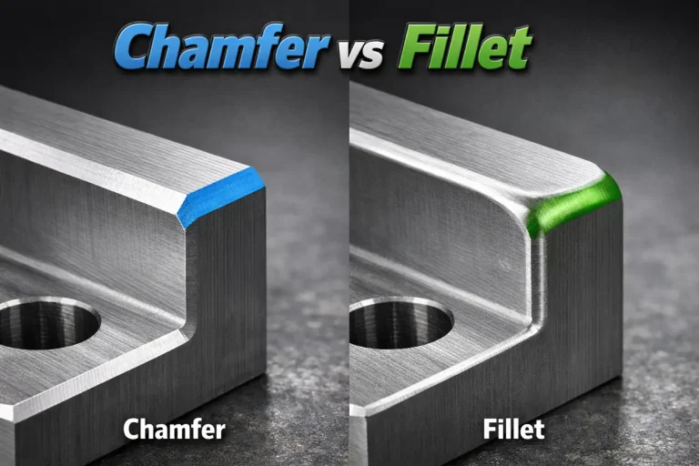 Chamfer vs Fillet: What Are They and How to Choose