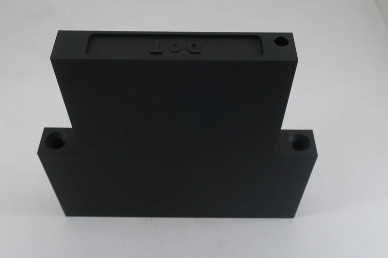 CNC machining dot code calibration Aluminum plate