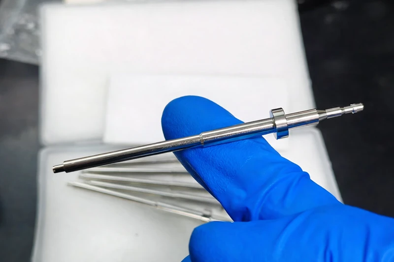 Custom Swiss machining parts for dental equipment from Rollyu Precision