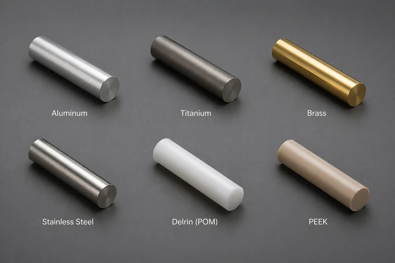 Swiss machining material comparison