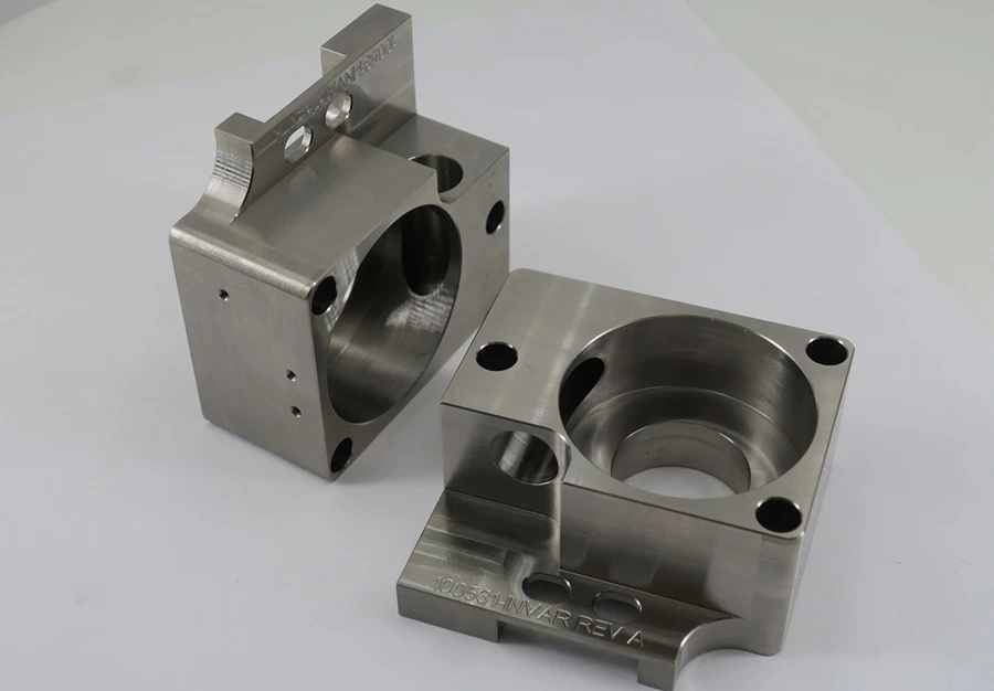 Ultra precision machining Invar 36 parts manufactured for zero thermal expansion aerospace applications