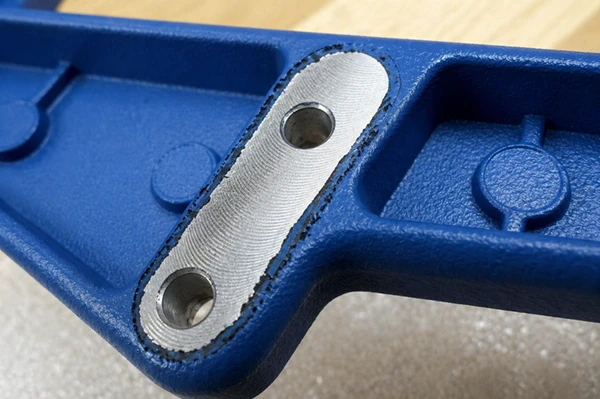 poor powder coating finish