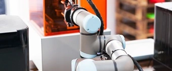 Custom CNC machined joints and lightweight aluminum housings for industrial robotic arms.
