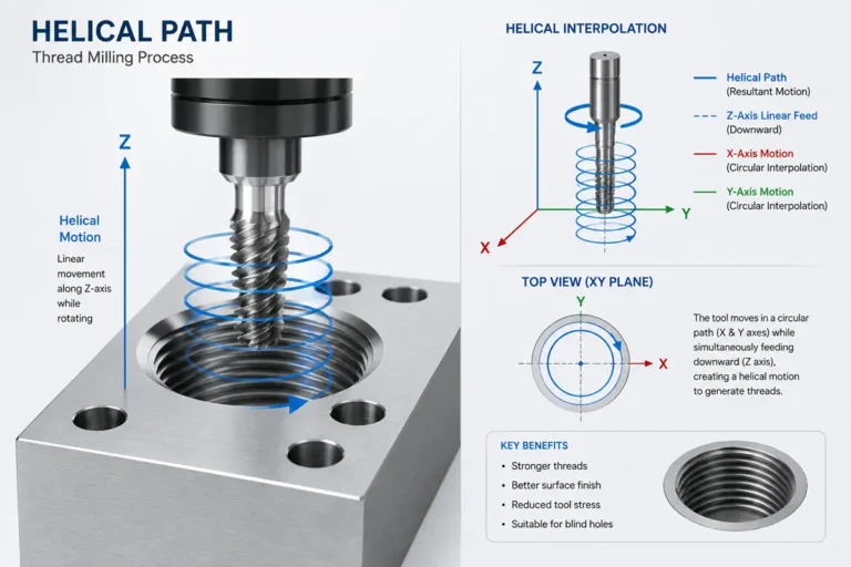 Single Point Thread Milling: When to Use It Over Tapping
