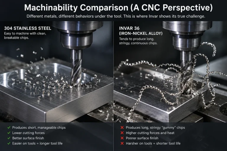 Invar vs. Stainless Steel: Differences, Machining and Applications