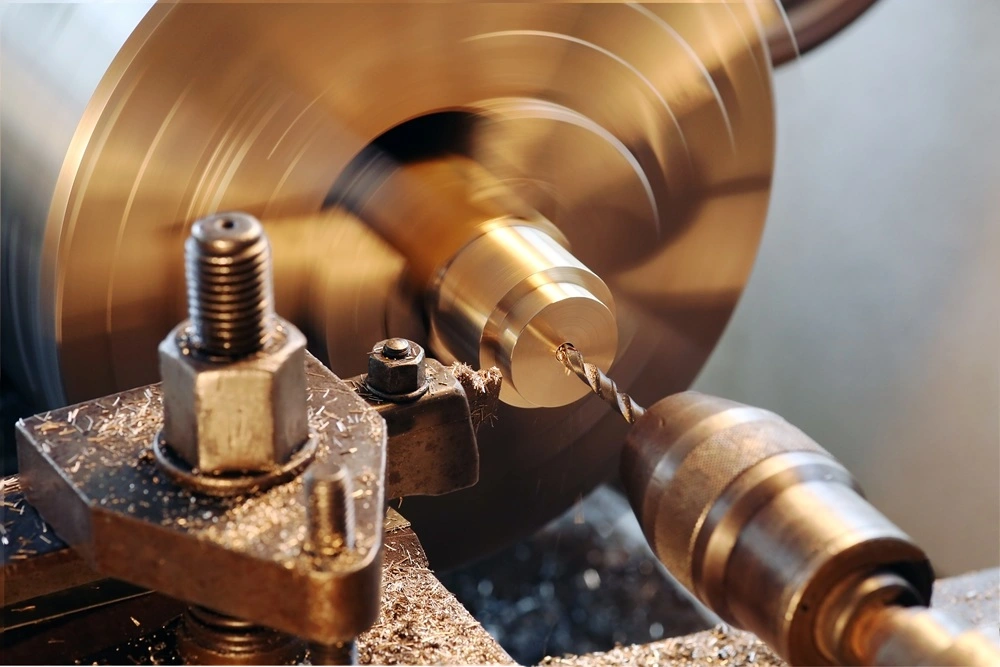 Advanced CNC turning of aluminum bronze alloy using high pressure coolant to control heat and rapid tool wear