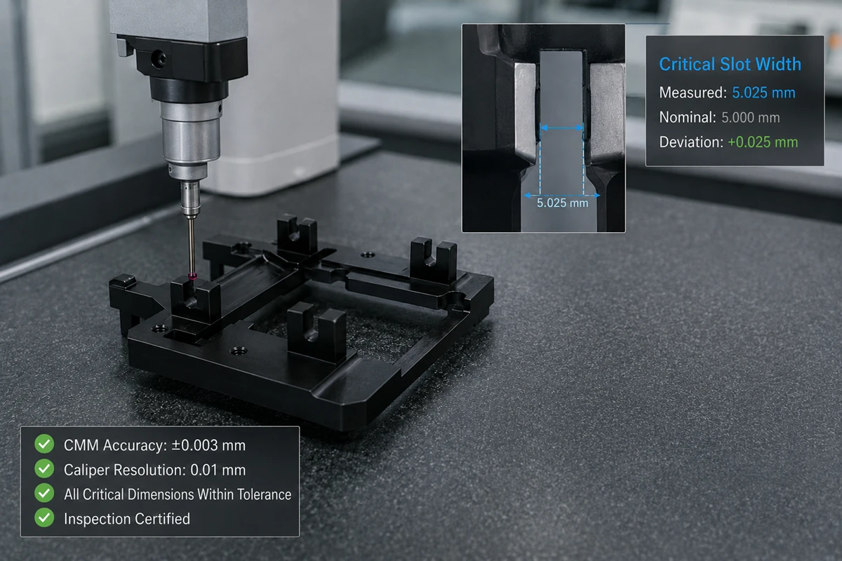 Quality inspection of machined Delrin parts using stability-focused verification protocols for medical-grade assembly repeatability