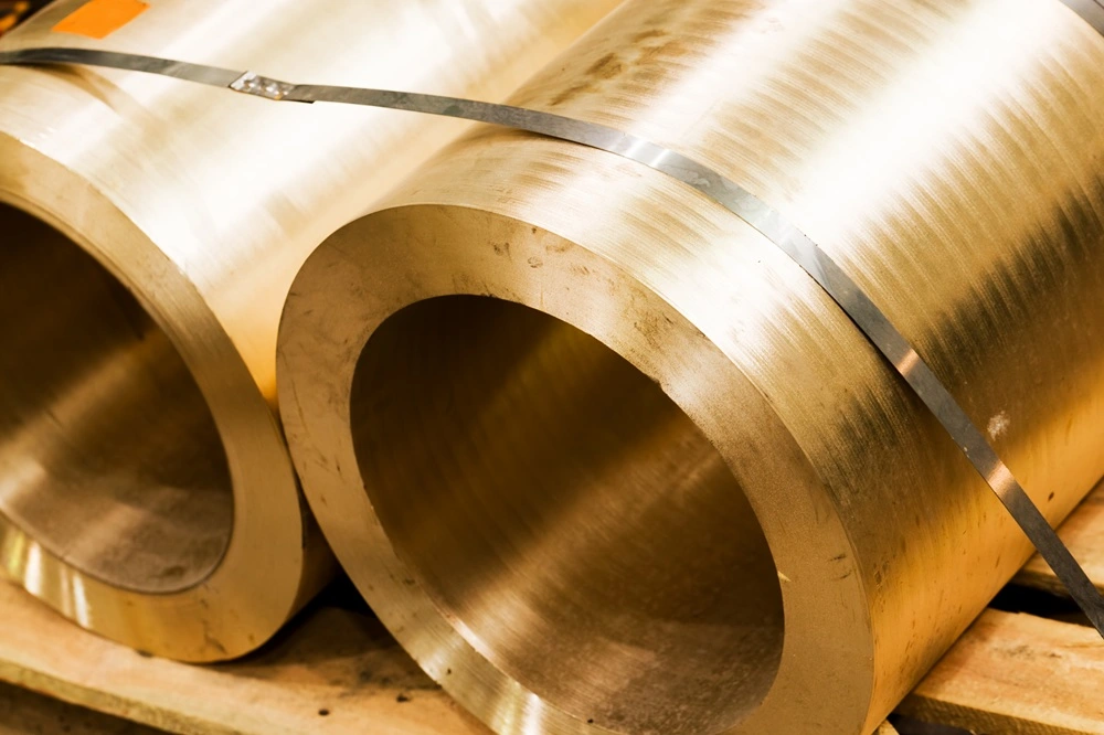 aluminum bronze alloy raw material for industrial machining applications