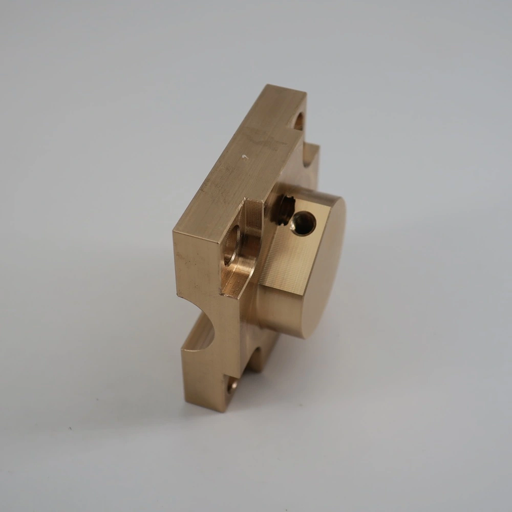 precision phosphor bronze bearing component with machined surface finish