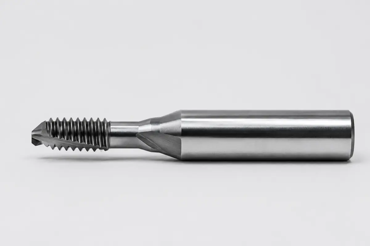 solid carbide single point thread milling cutter for CNC thread machining