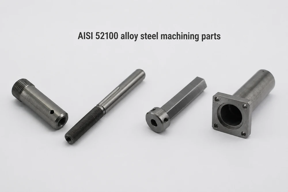 AISI 52100 alloy steel machining parts for photonics