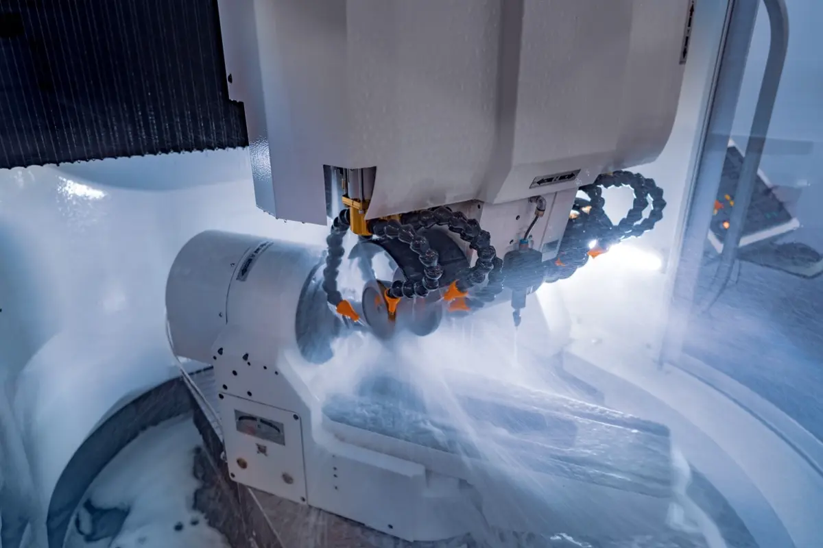 CNC machining aluminum prototype part