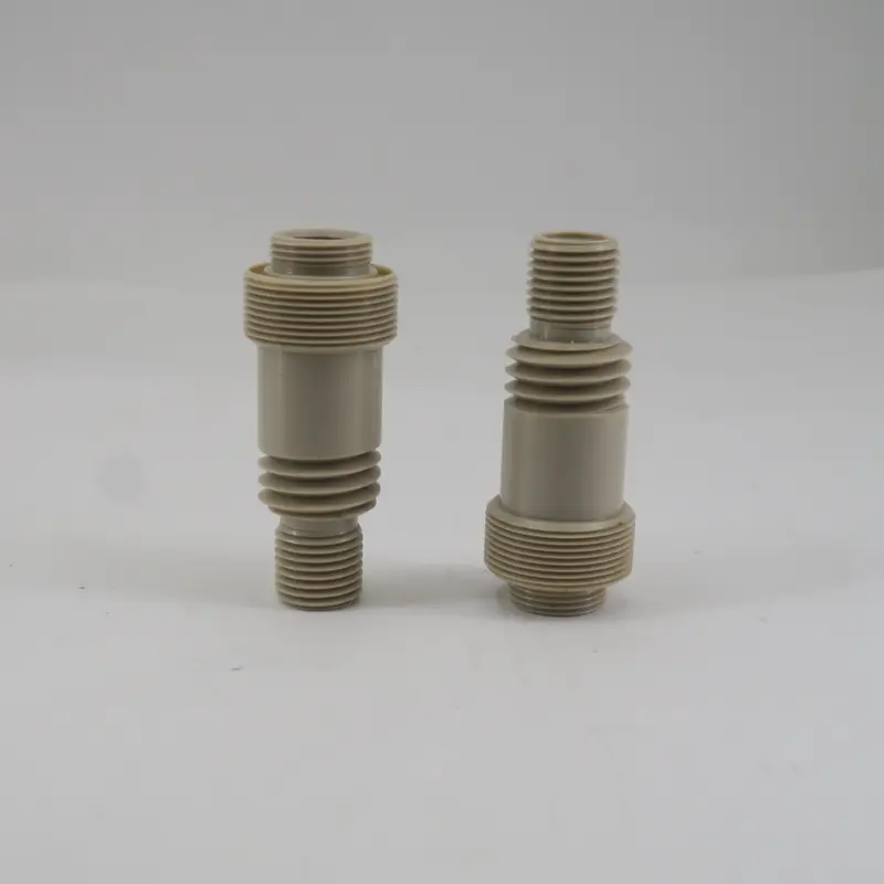 Custom CNC machined PEEK threaded components for automation and motion control systems