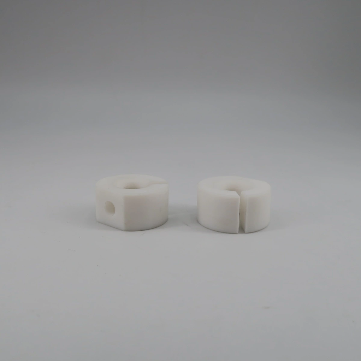 Custom machined PTFE components for sealing and insulation applications