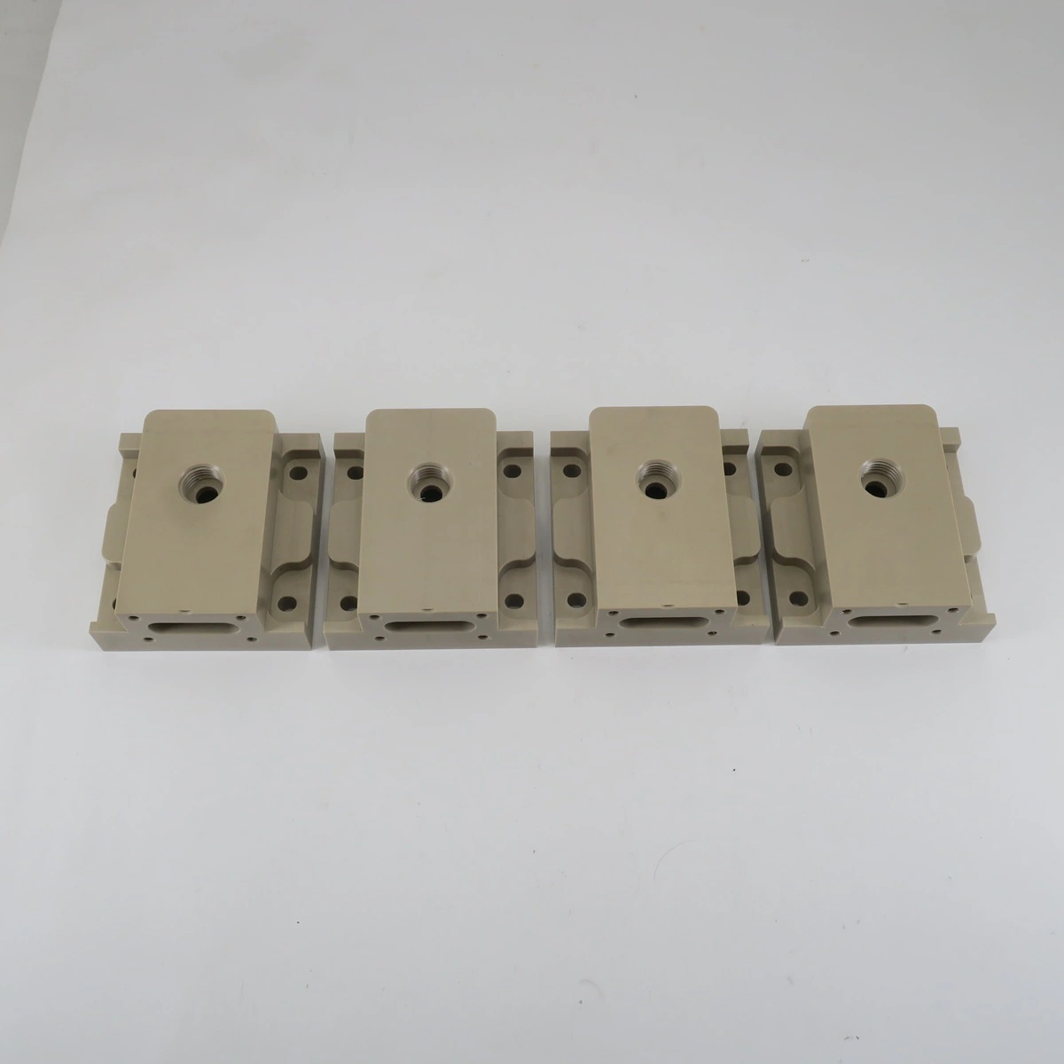 PEEK machined components for medical semiconductor and industrial applications