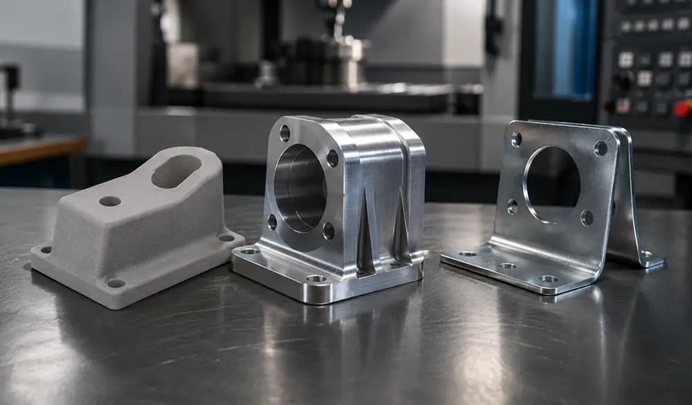 Rapid prototyping process comparison