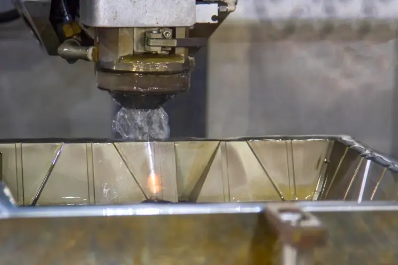 Sinker EDM machining deep cavity features in hardened steel