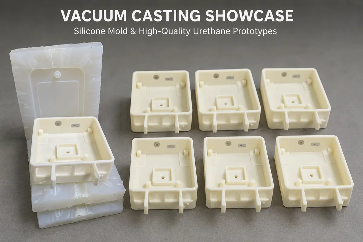 Vacuum casting molds and prototype parts for low volumes