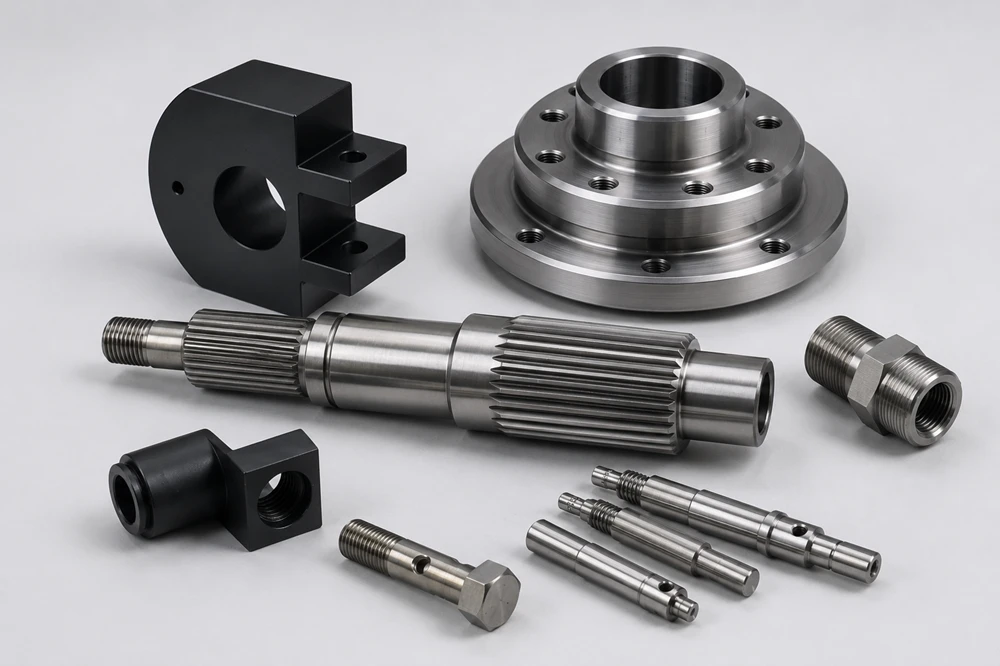 high-precision 4140 alloy steel machined parts