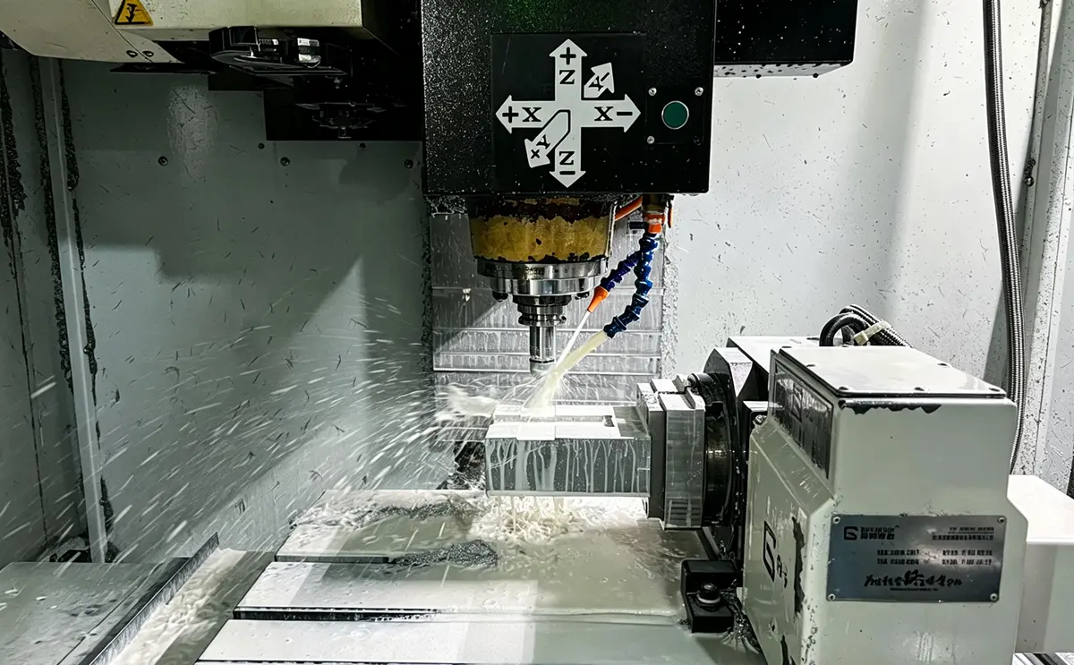 5-axis CNC machining titanium and stainless steel parts