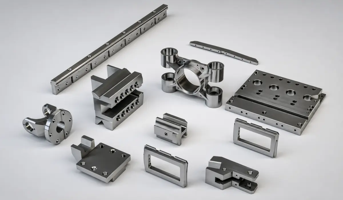 52100 steel precision machined parts