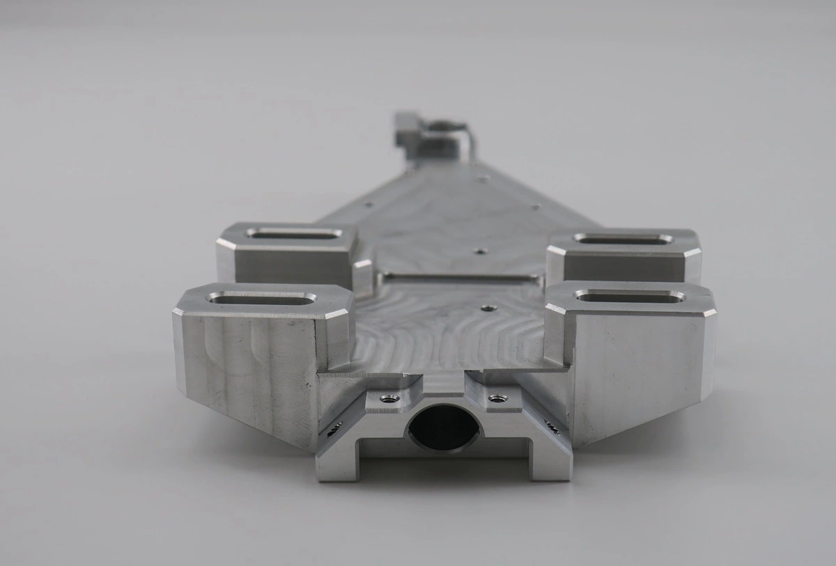 CNC machined 7075 aluminum satellite bracket