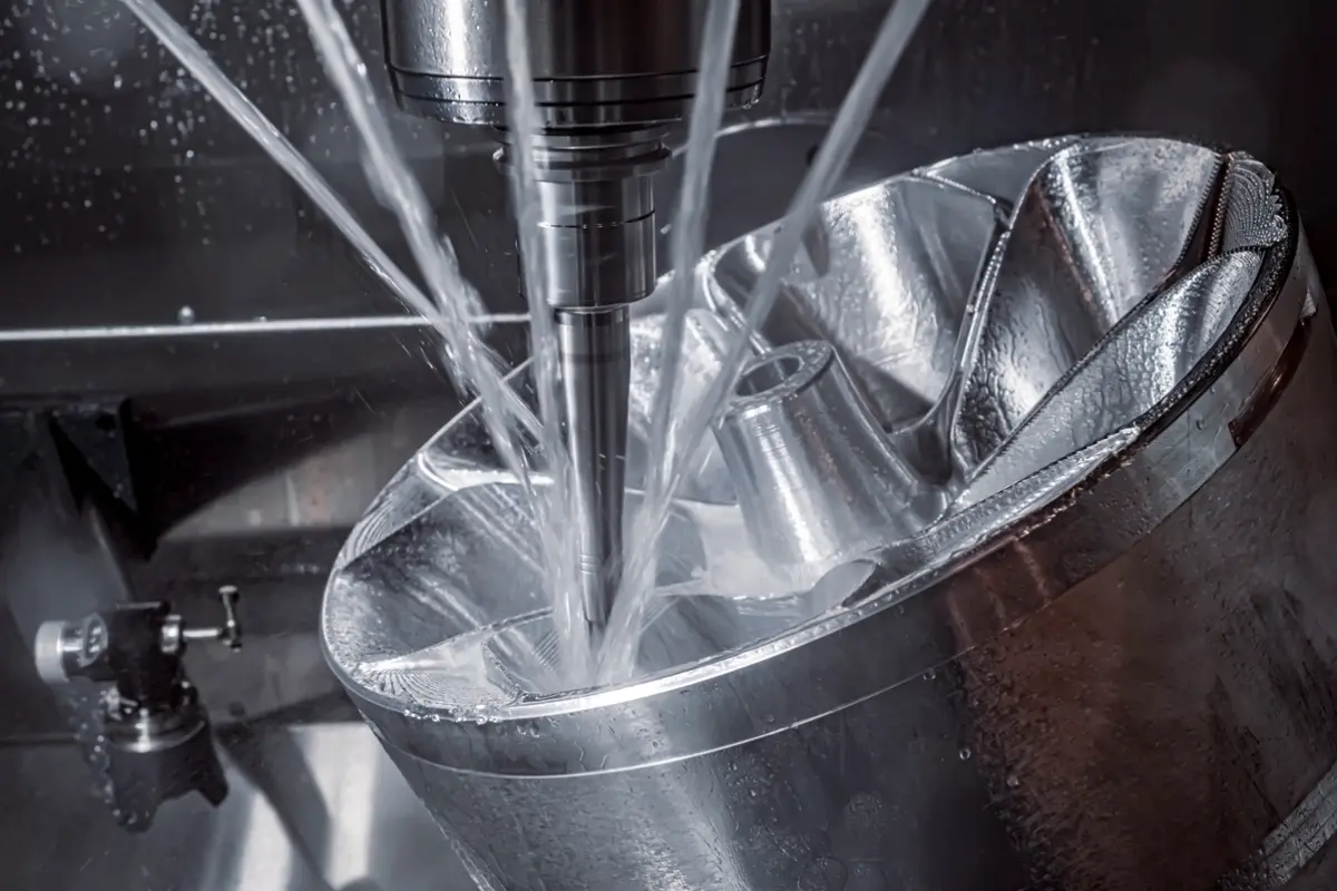 CNC machining using CAD model for precision manufacturing