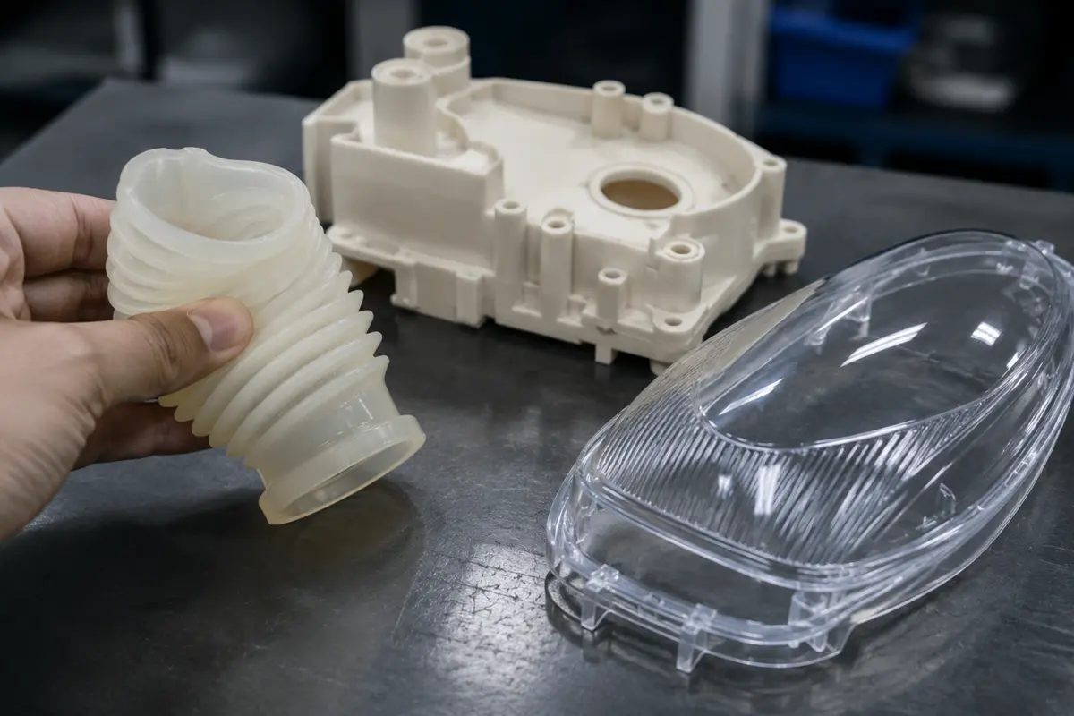 Different urethane casting material options