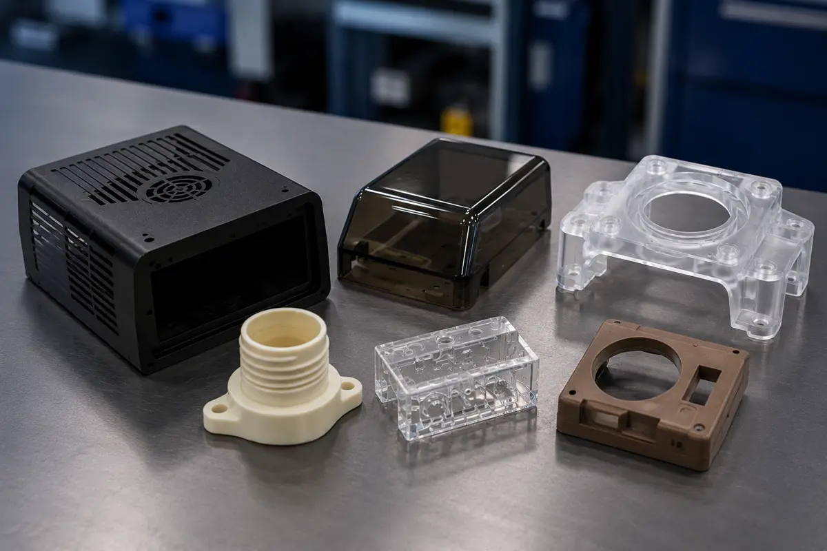 Finished urethane cast prototype parts