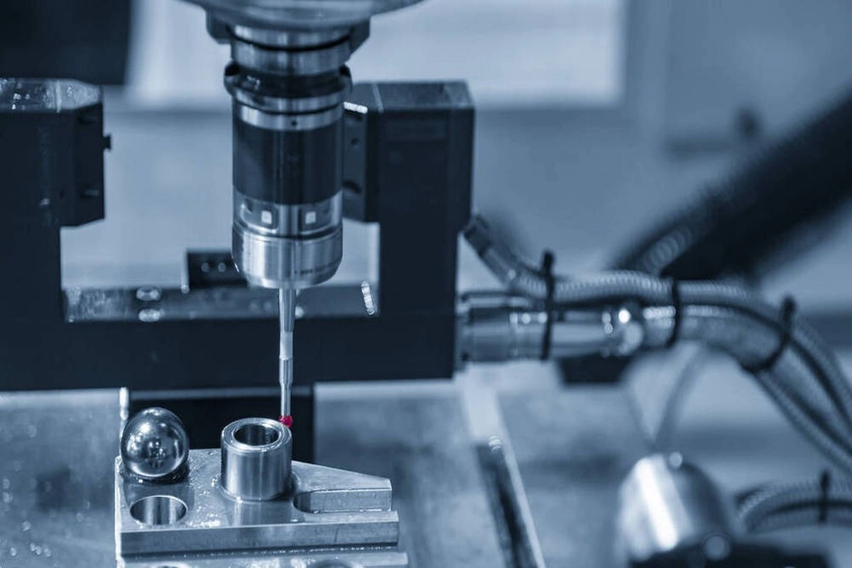 Inspection of 52100 steel component