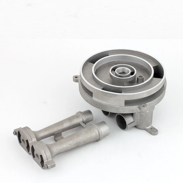 Unplated zinc die cast parts before finishing