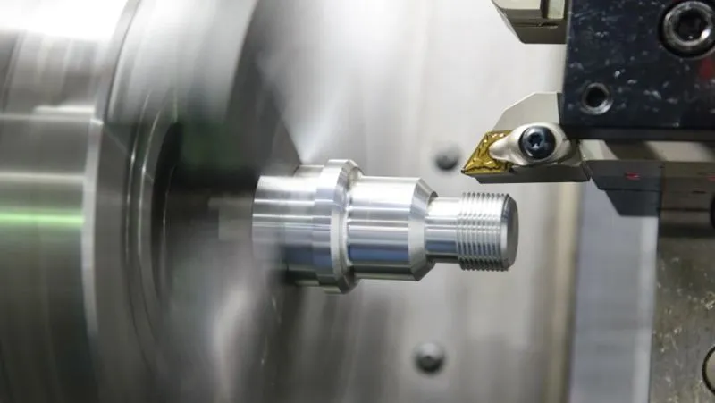 precision cnc turned aluminum components