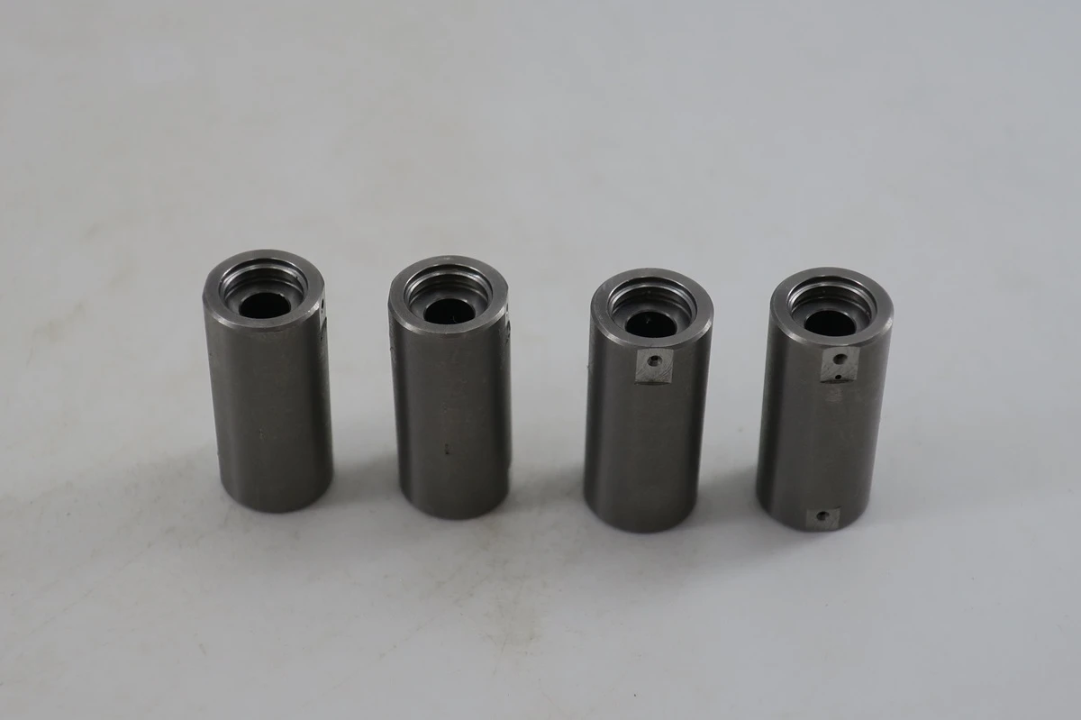 AISI 416 tempered CNC machined collimator tube for optomechanical or laser projection system