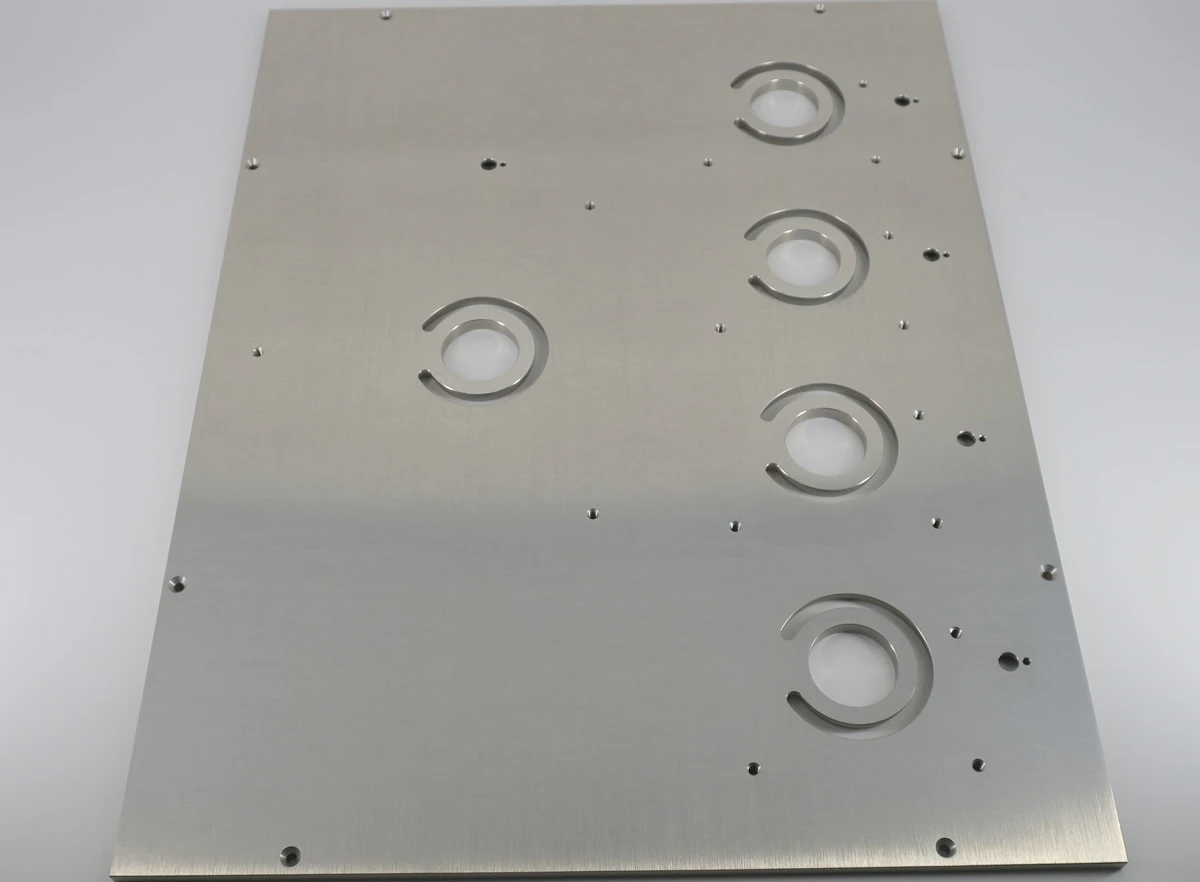 Aluminum Tooing plate Clear Anodize