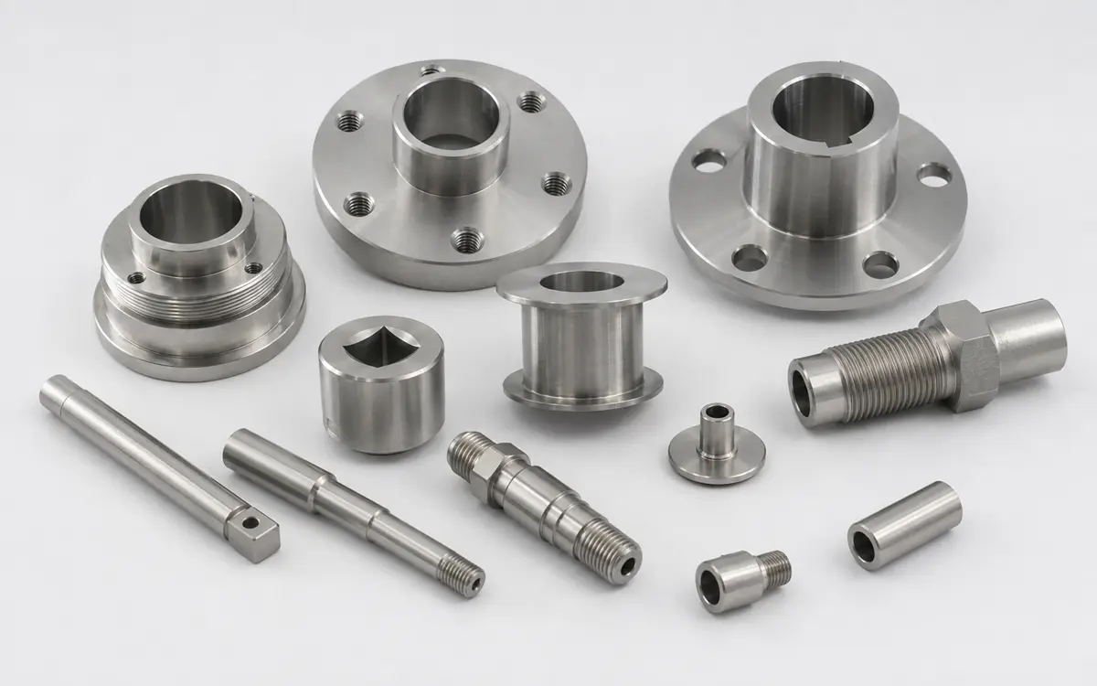 Custom 303 stainless steel machined parts