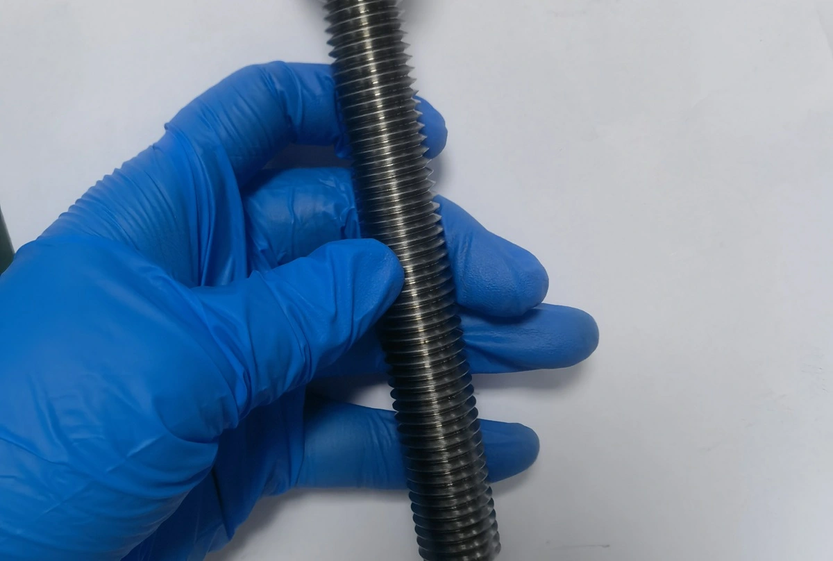 Custom CNC machined threaded eye bolt