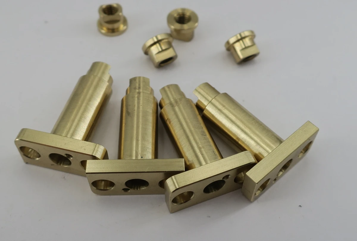 Custom brass CNC parts for photonics and equipment