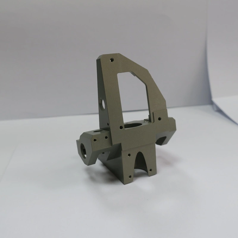 Finished aluminum component for vacuum equipment