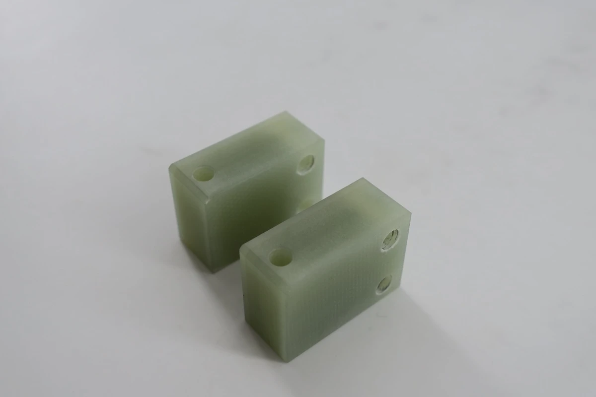 Small G10 Brackets With Bosses and Cross Holes
