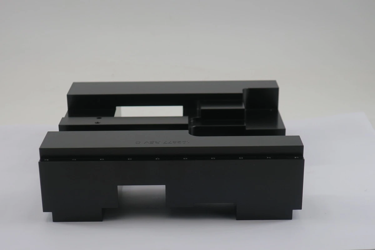black anodized photonics quantum stage housing