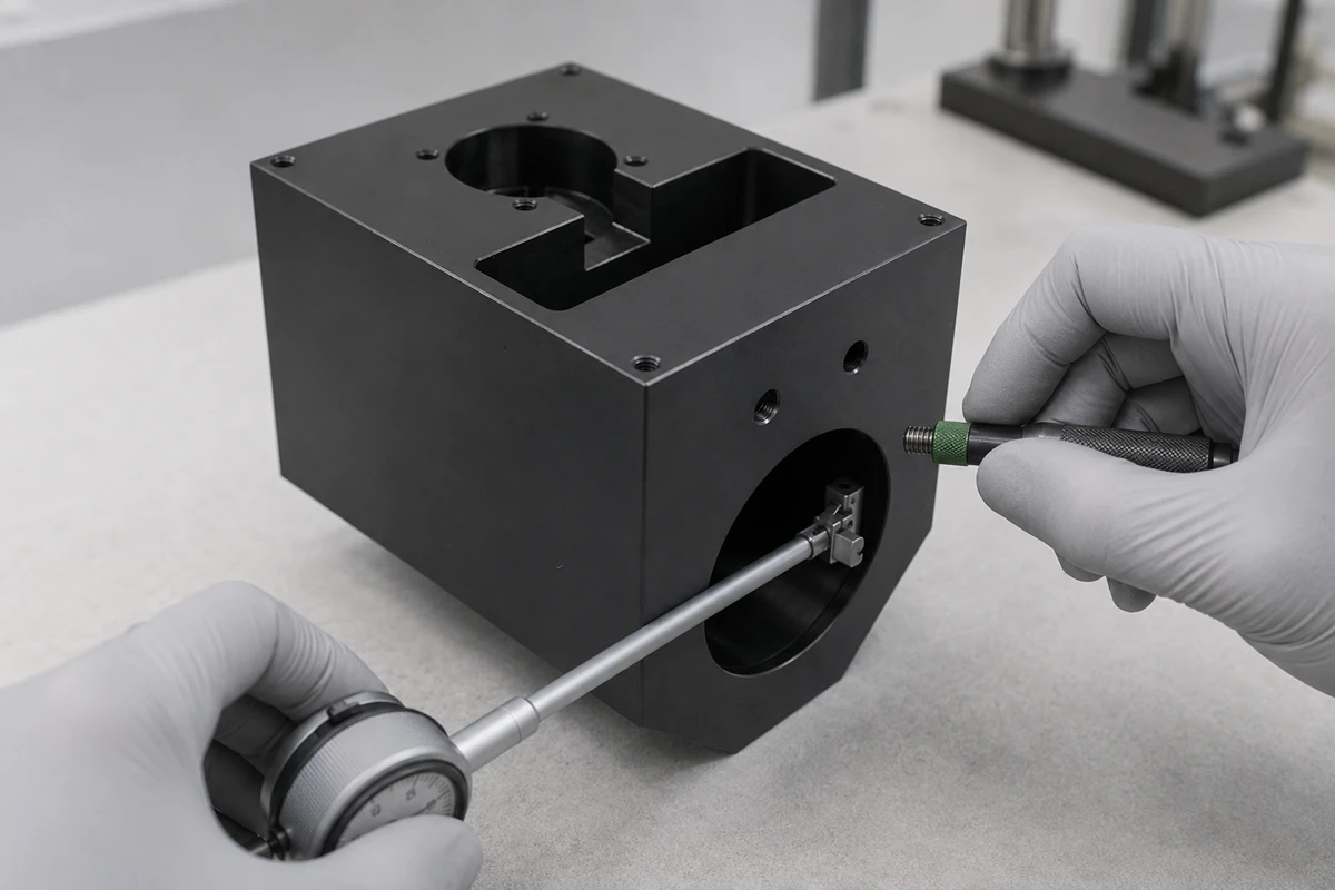 black oxide thread and bore inspection
