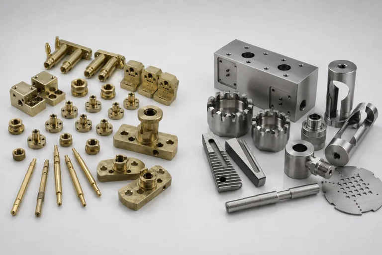 Brass vs. Stainless Steel for CNC Machining: The Engineering Answer