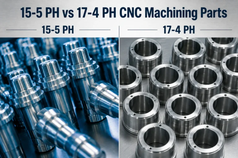 15-5 PH vs 17-4 PH Stainless Steel CNC Machining: Which Is Better for Precision Parts?